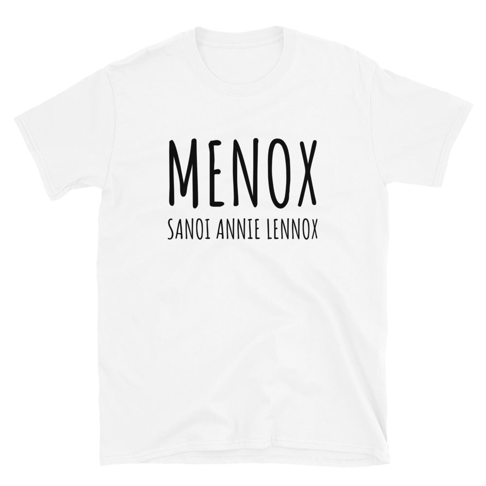 Menox sanoi Annie Lennox t-paita