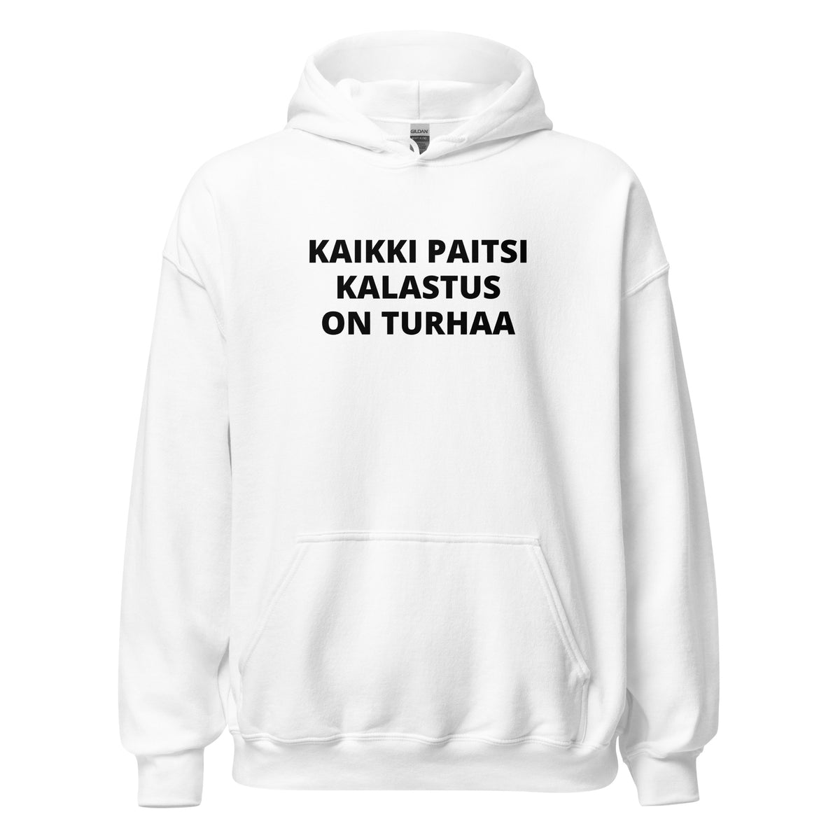 Kaikki paitsi kalastus on turhaa huppari