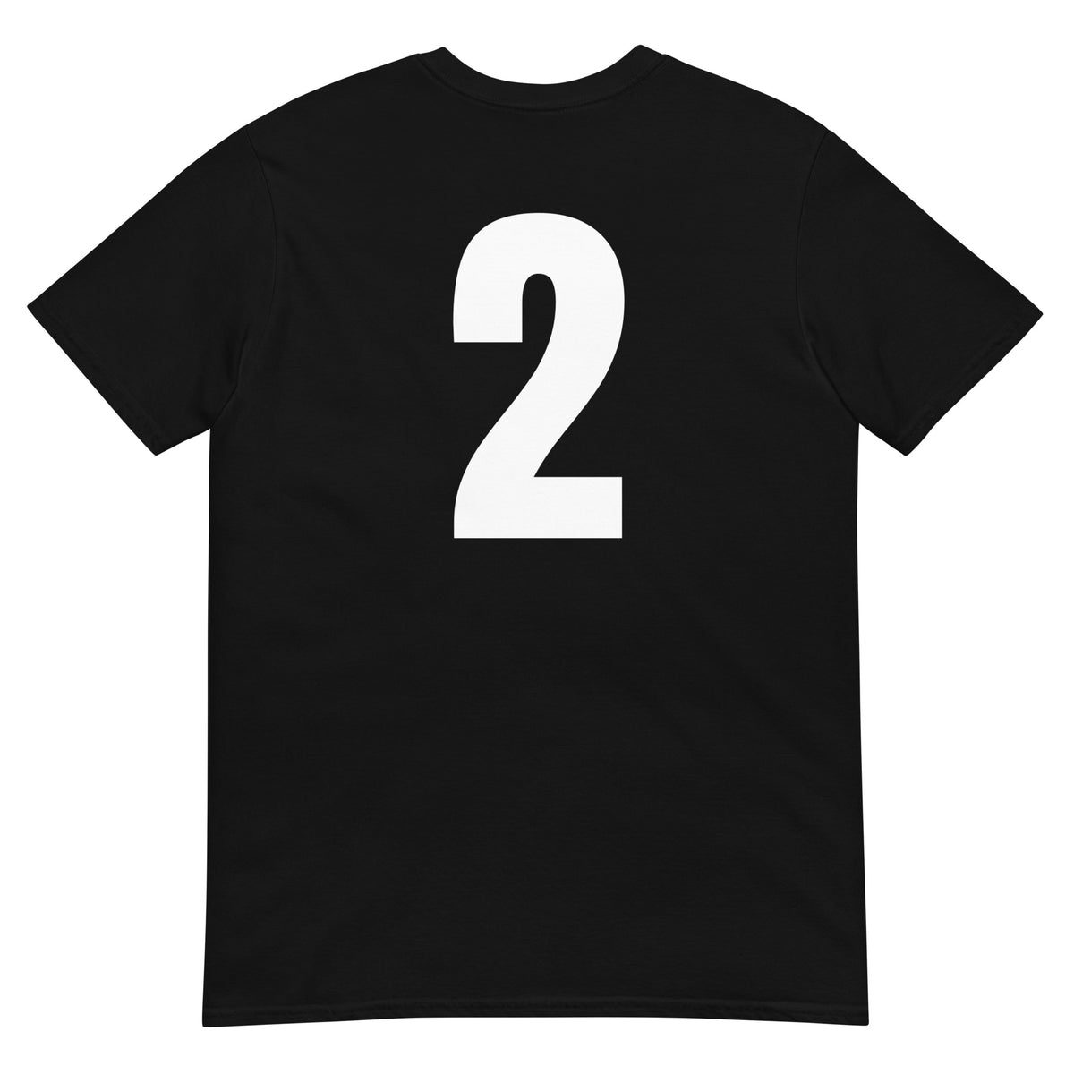 Numero 2 selässä t-paita