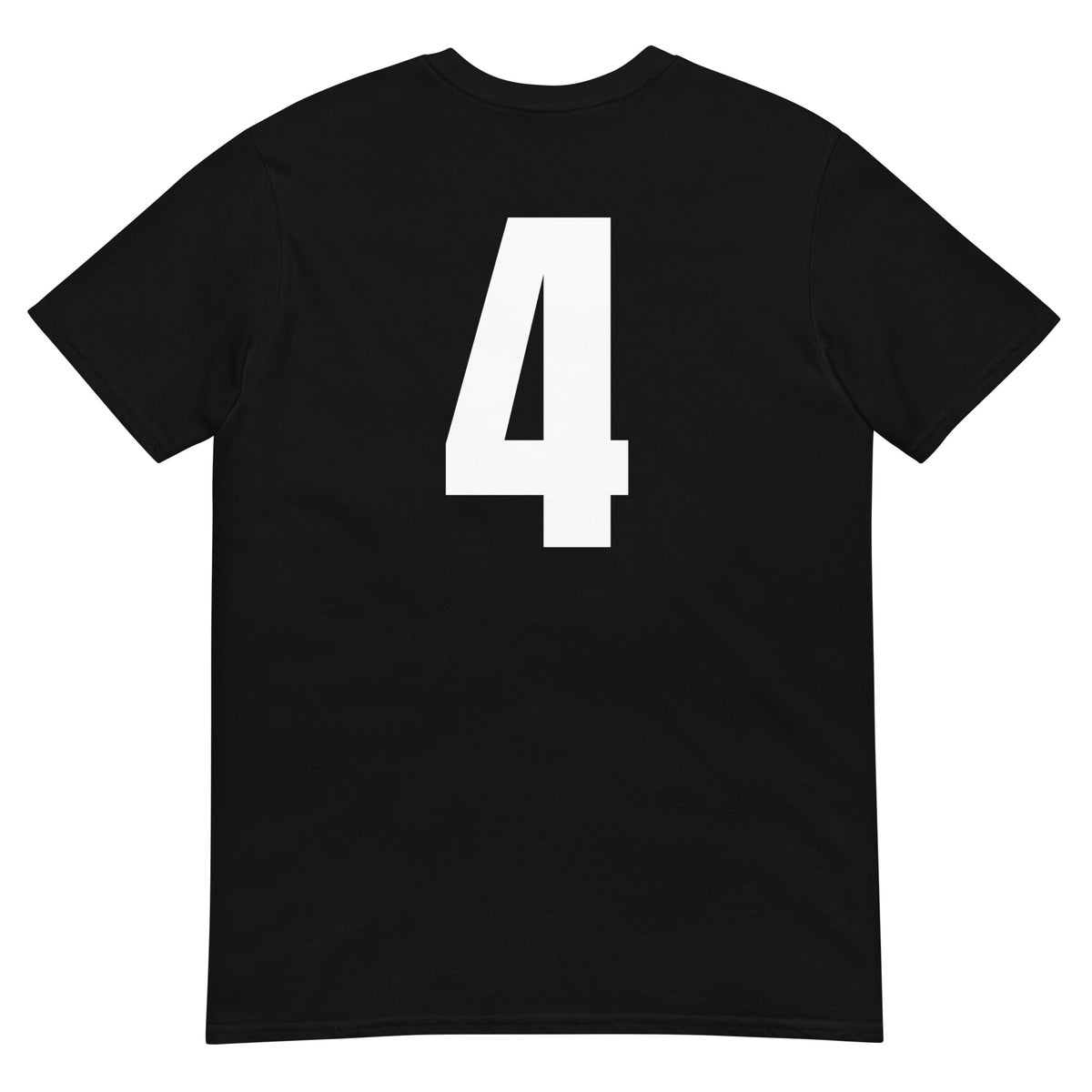 Numero 4 selässä t-paita