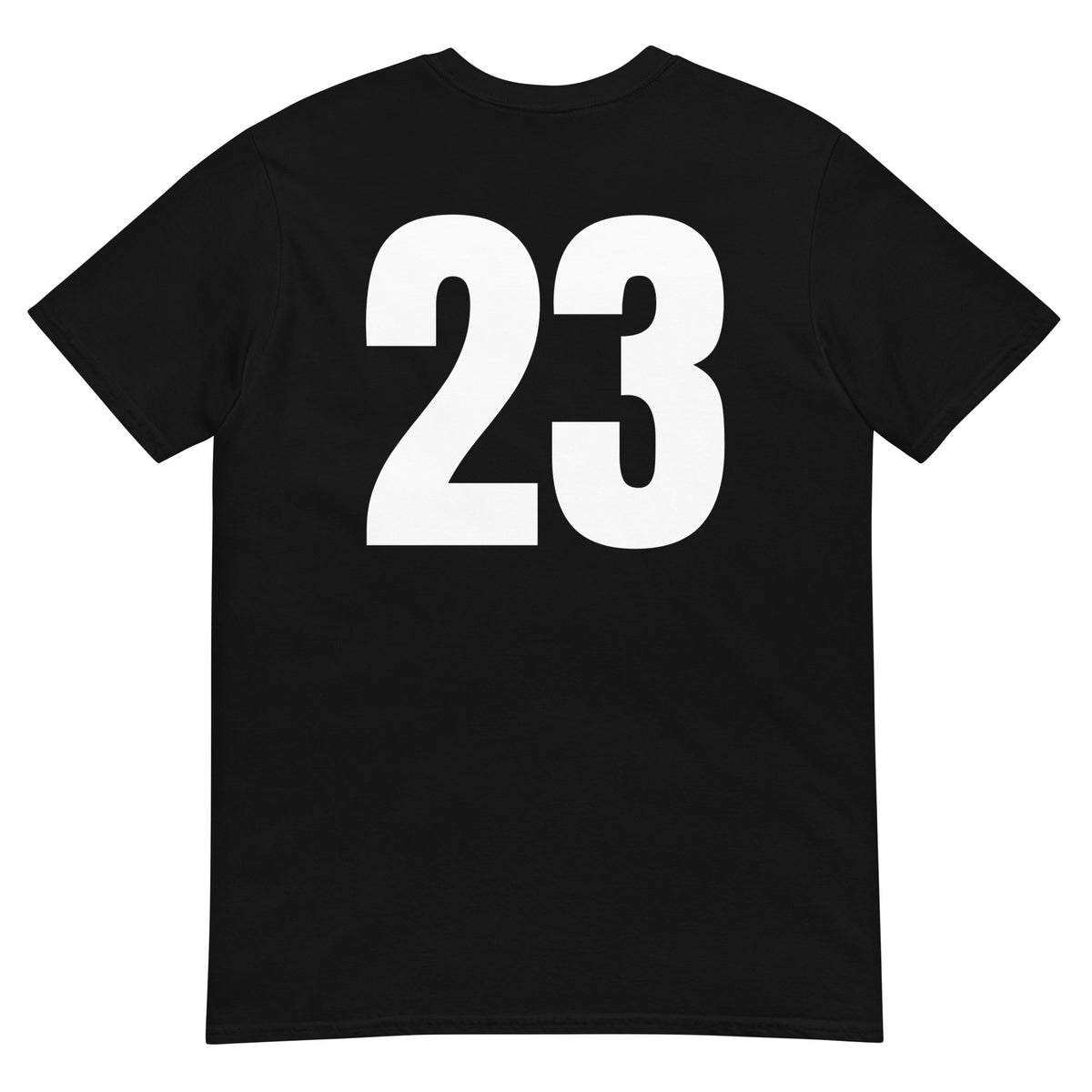 Numero 23 selässä t-paita