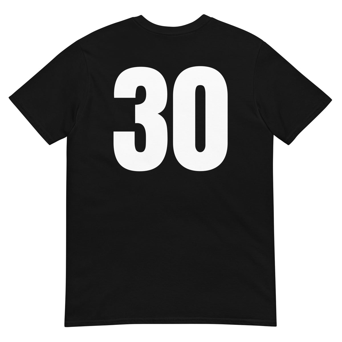 Numero 30 selässä t-paita