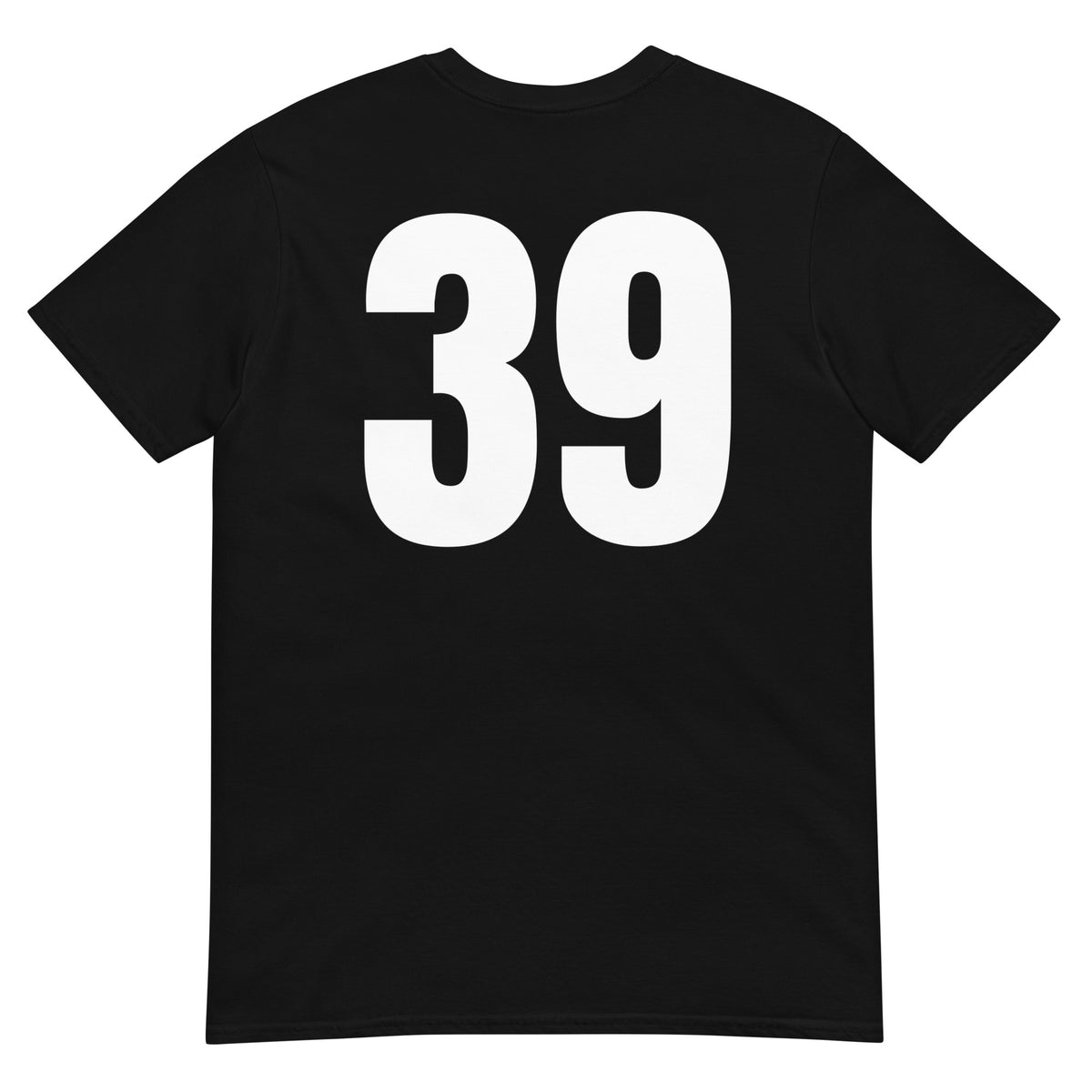 Numero 39 selässä t-paita