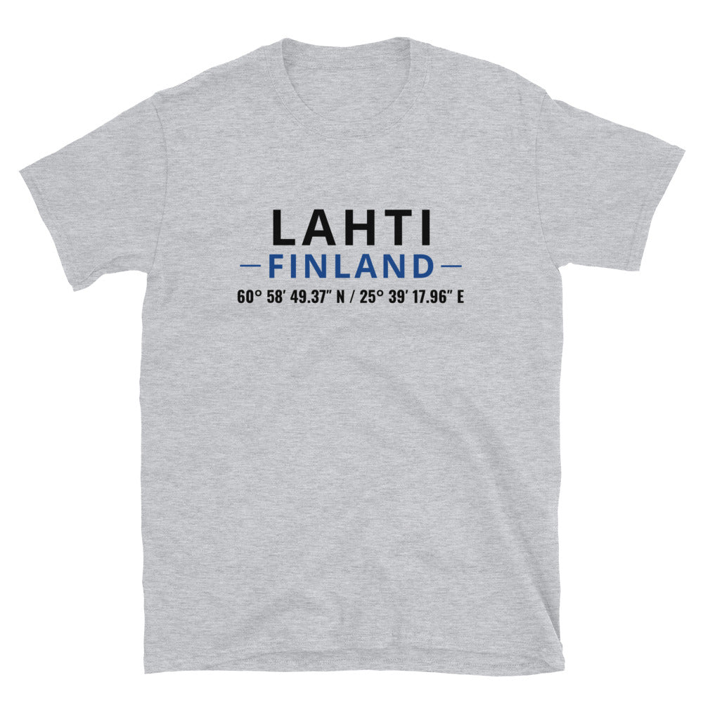 Lahti - Koordinaatit t-paita