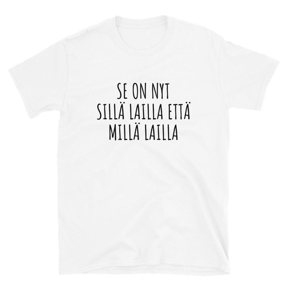 Se on nyt sillä lailla t-paita