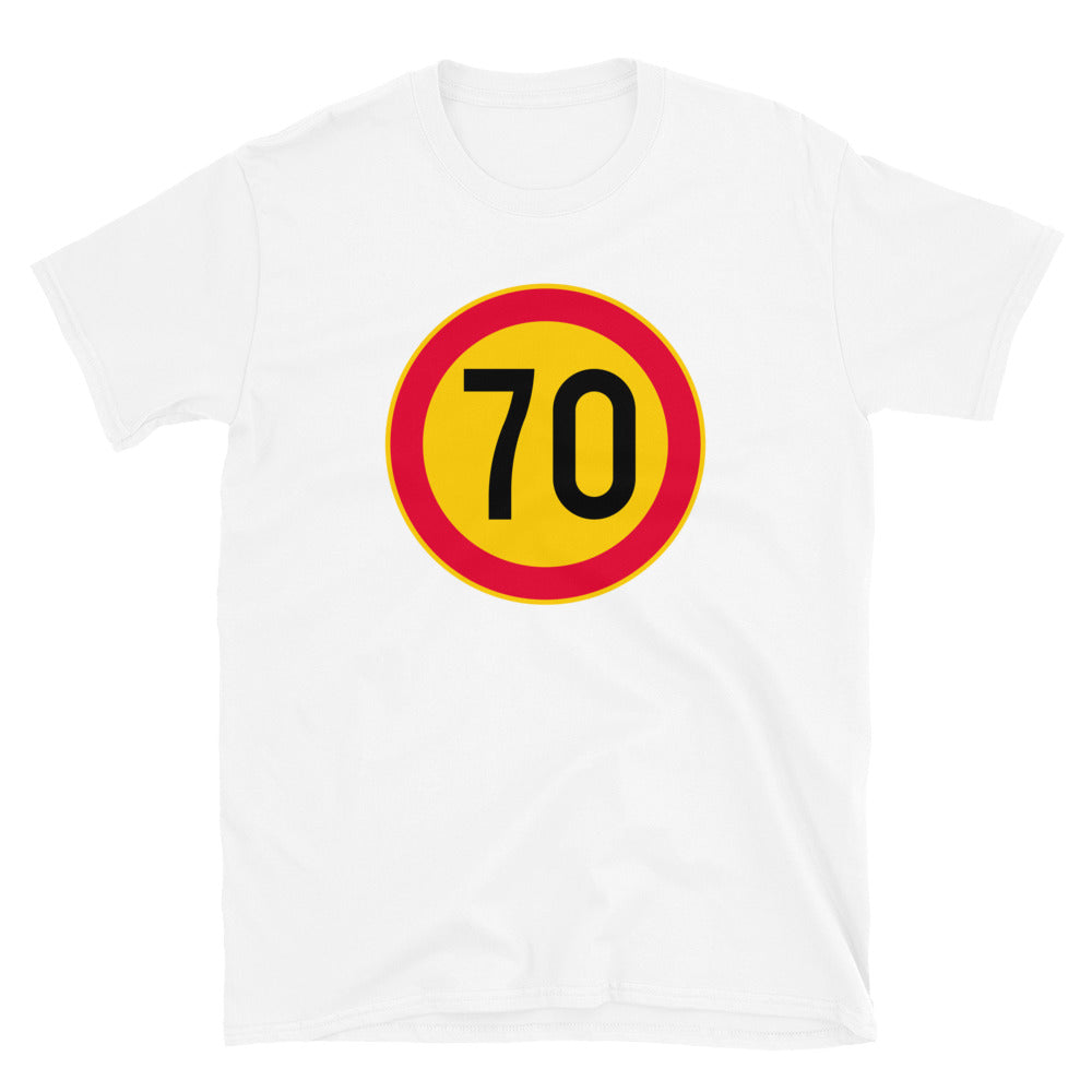 70 vuotta t-paita