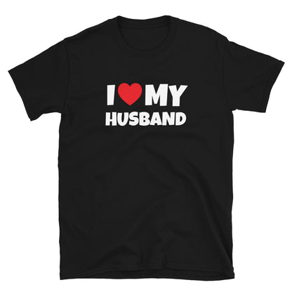 I ❤️ My Husband t-paita