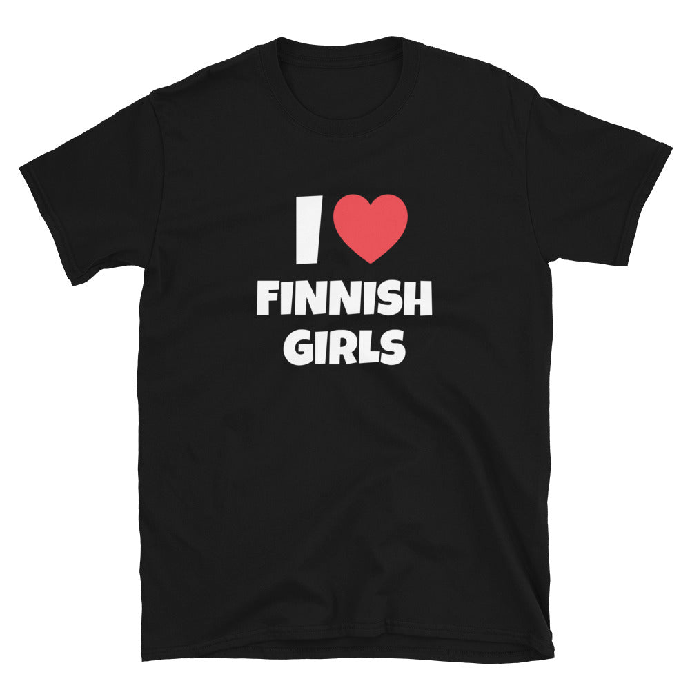 I ❤️ Finnish Girls t-paita