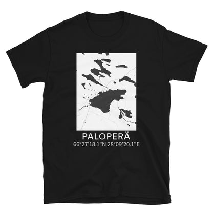 Paloperä - kartta t-paita