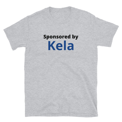 Sponsored by Kela t-paita