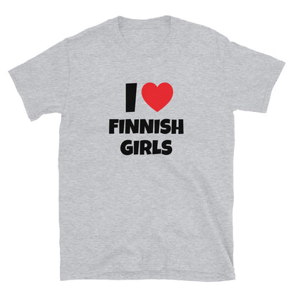 I ❤️ Finnish Girls t-paita