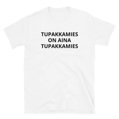 Tupakkamies on aina tupakkamies t-paita