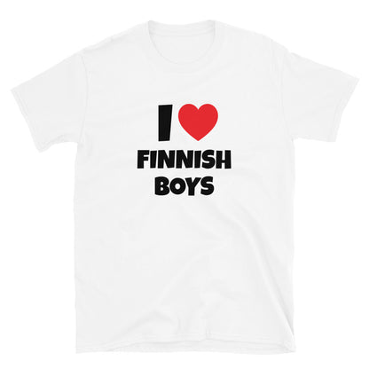 I ❤️ Finnish Boys t-paita