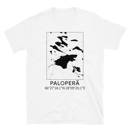 Paloperä - kartta t-paita