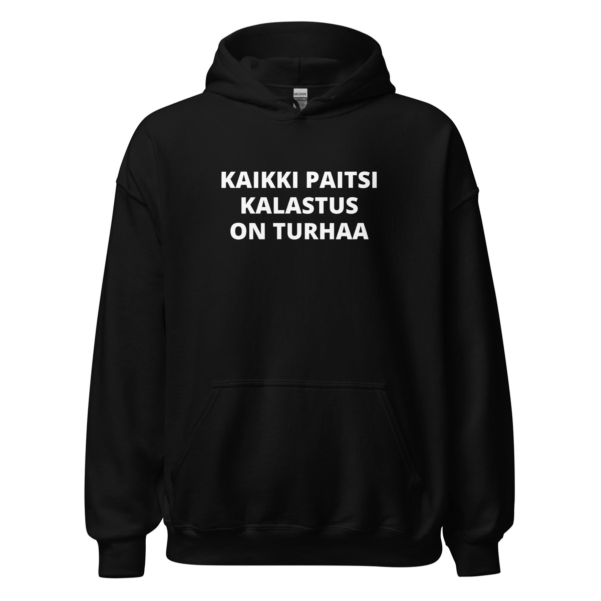 Kaikki paitsi kalastus on turhaa huppari