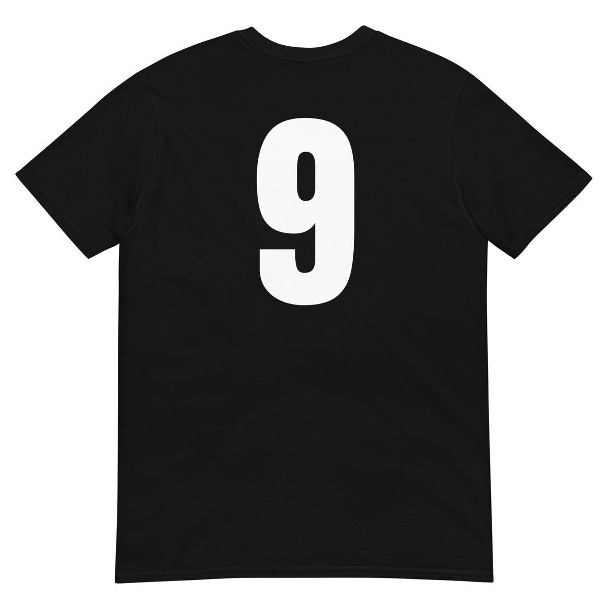 Numero 9 selässä t-paita