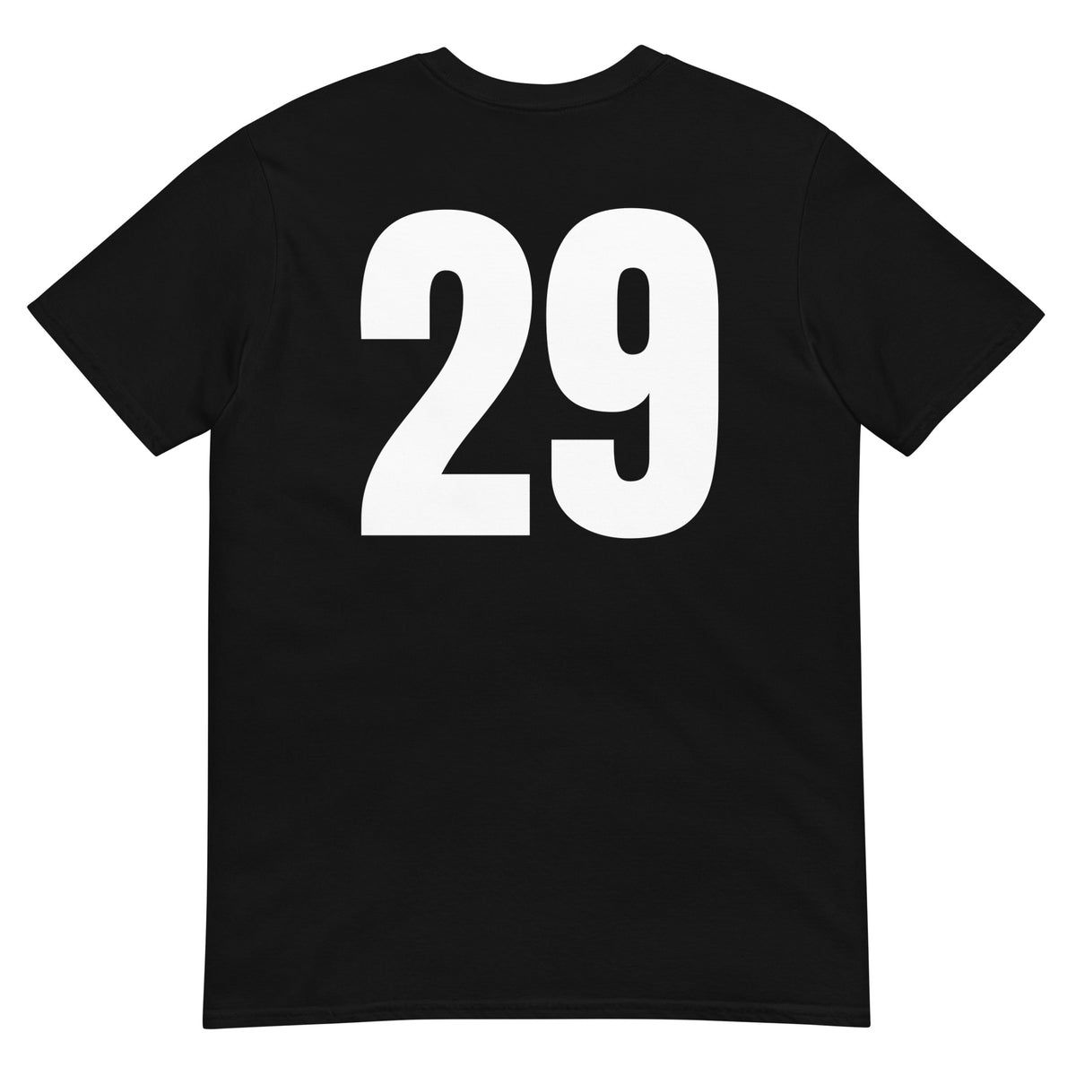 Numero 29 selässä t-paita