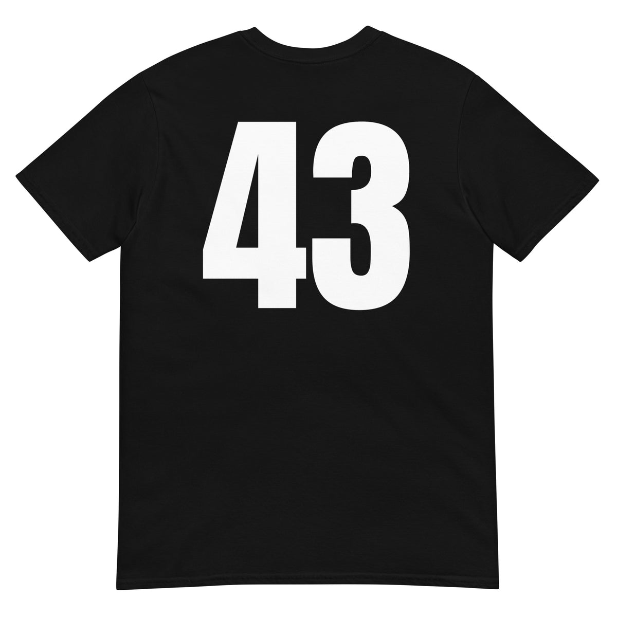Numero 43 selässä t-paita
