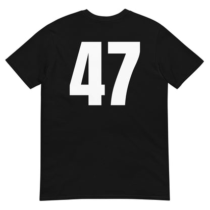 Numero 47 selässä t-paita