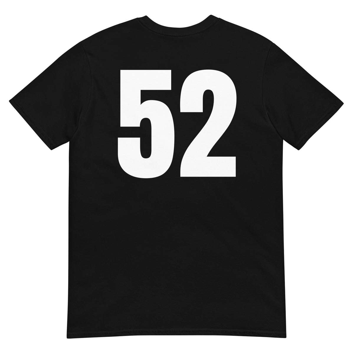 Numero 52 selässä t-paita