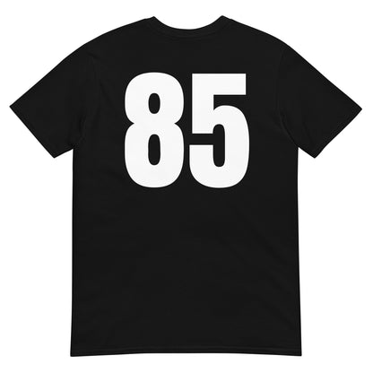 Numero 85 selässä t-paita