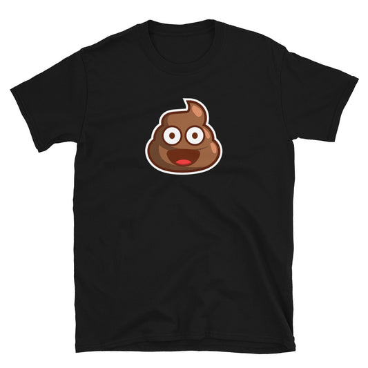 Iloinen kakka emoji t-paita