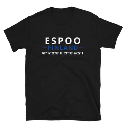 Espoo - Koordinaatit t-paita
