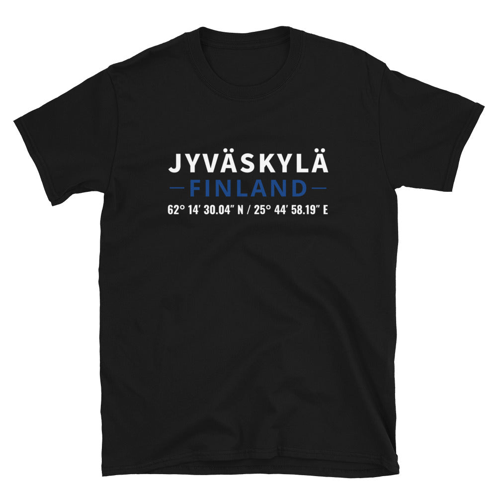 Jyväskylä - Koordinaatit t-paita