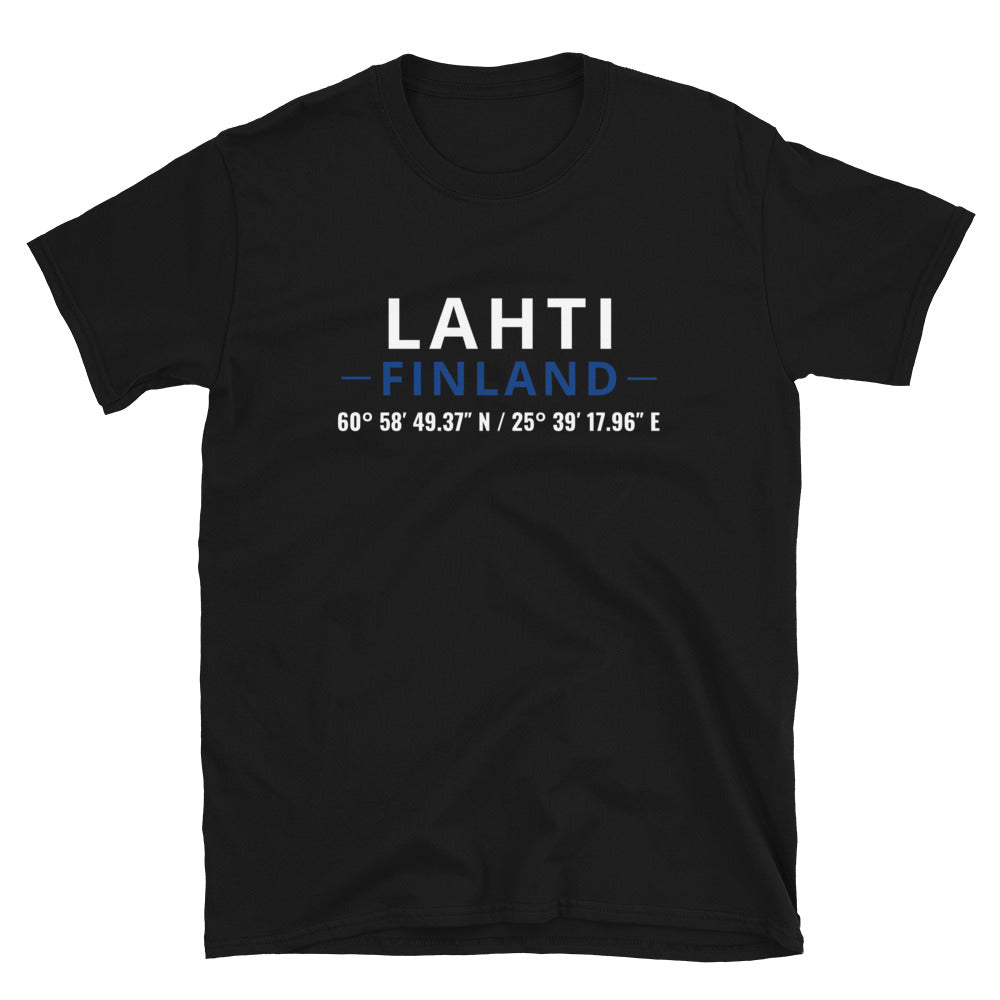 Lahti - Koordinaatit t-paita
