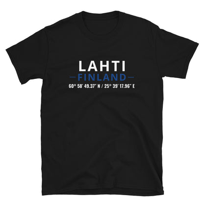 Lahti - Koordinaatit t-paita