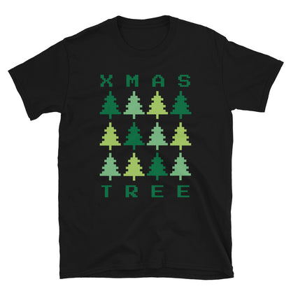 X mas tree t-paita