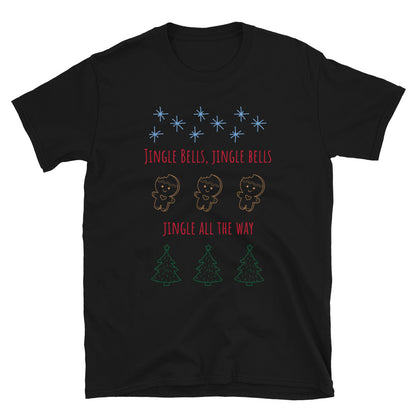 Jingle all the way t-paita