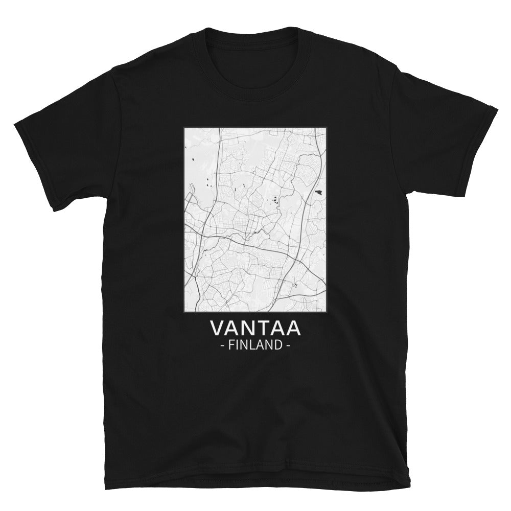 Vantaa - kartta t-paita