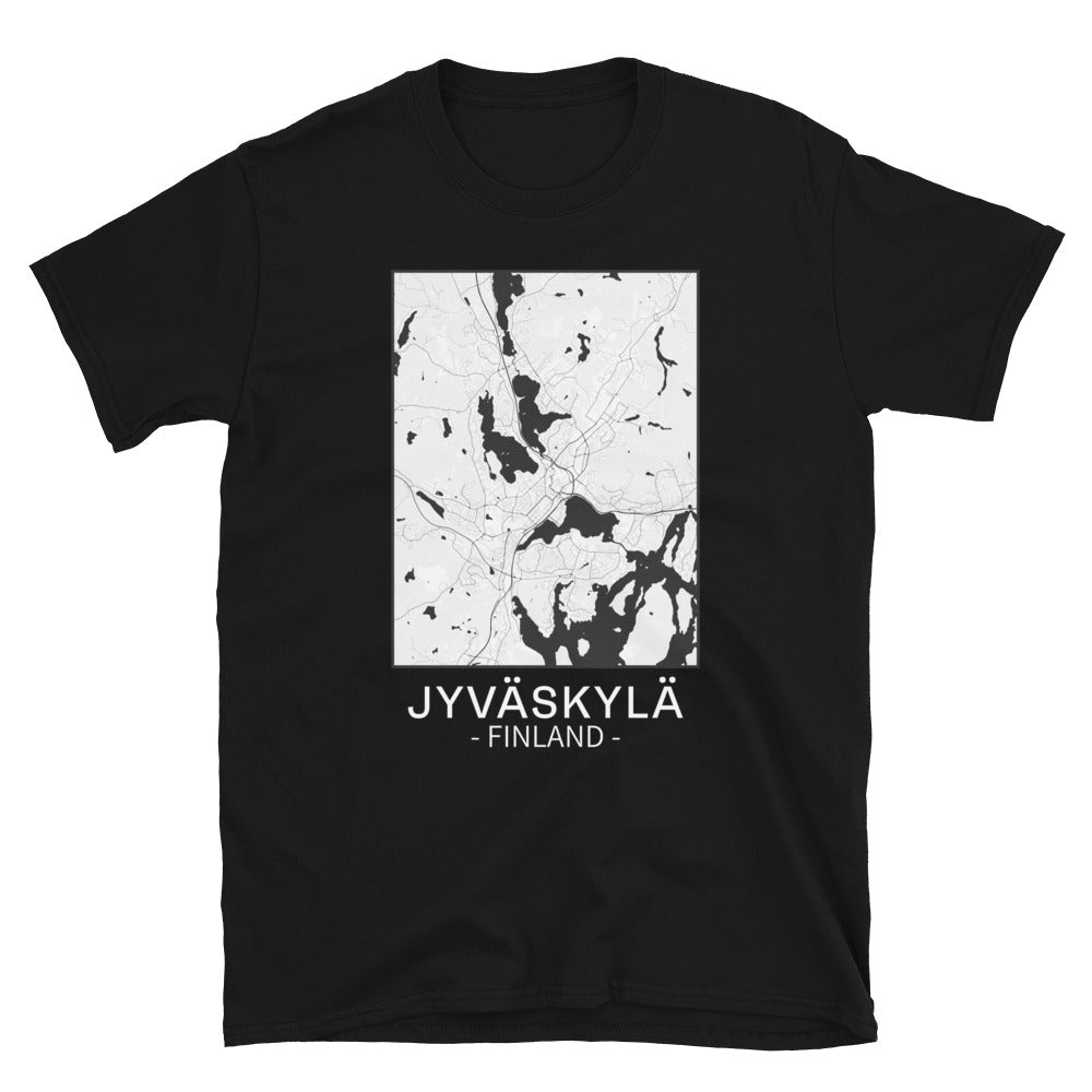 Jyväskylä - kartta t-paita