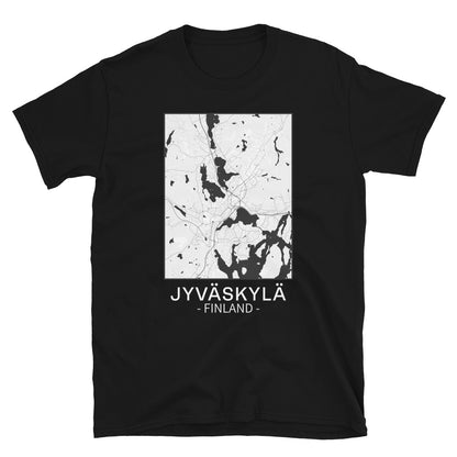 Jyväskylä - kartta t-paita