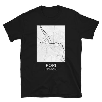 Pori - kartta t-paita