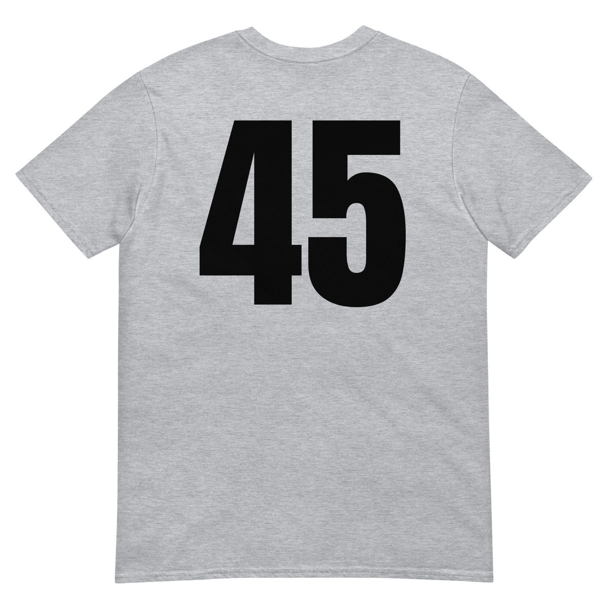 Numero 45 selässä t-paita