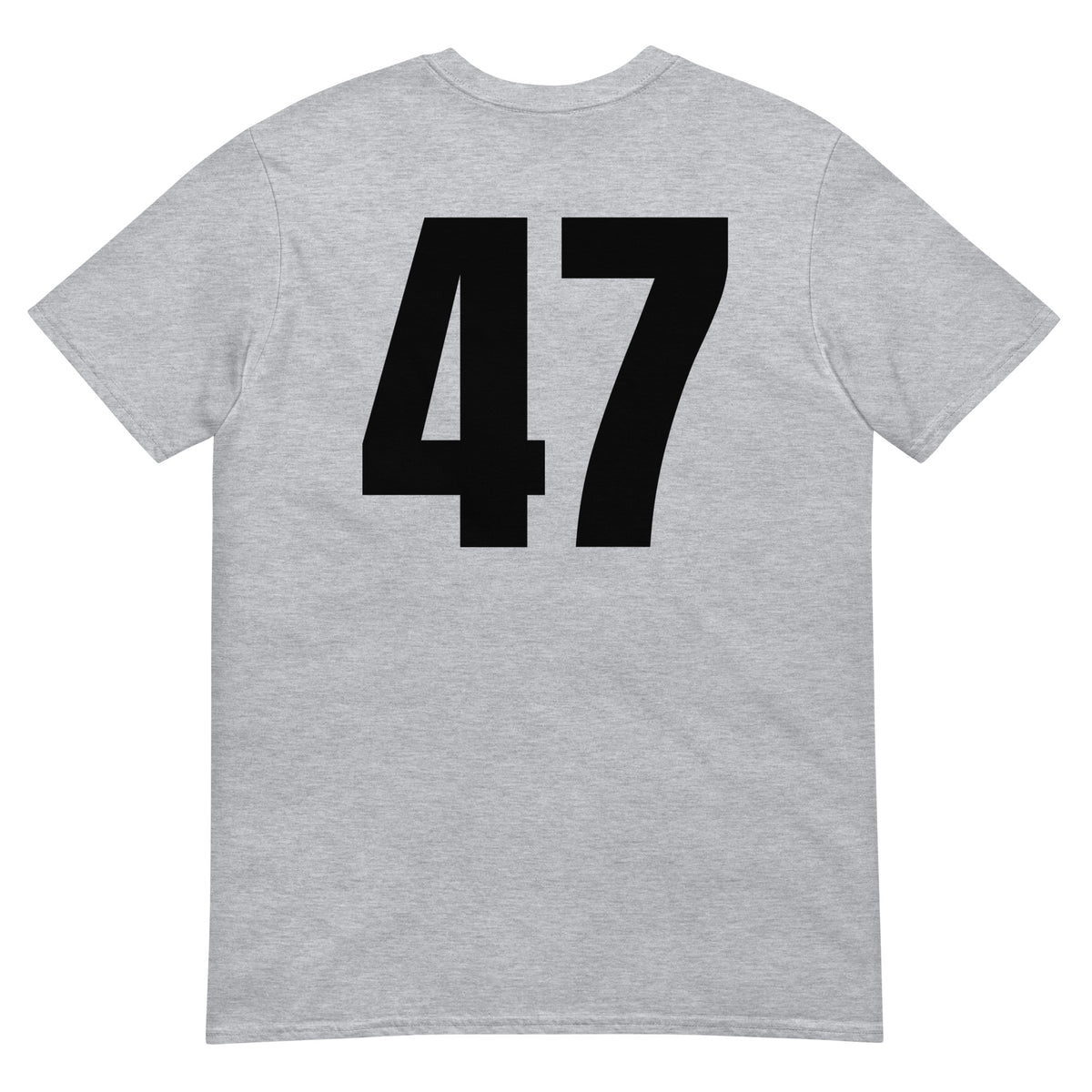 Numero 47 selässä t-paita