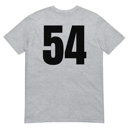 Numero 54 selässä t-paita
