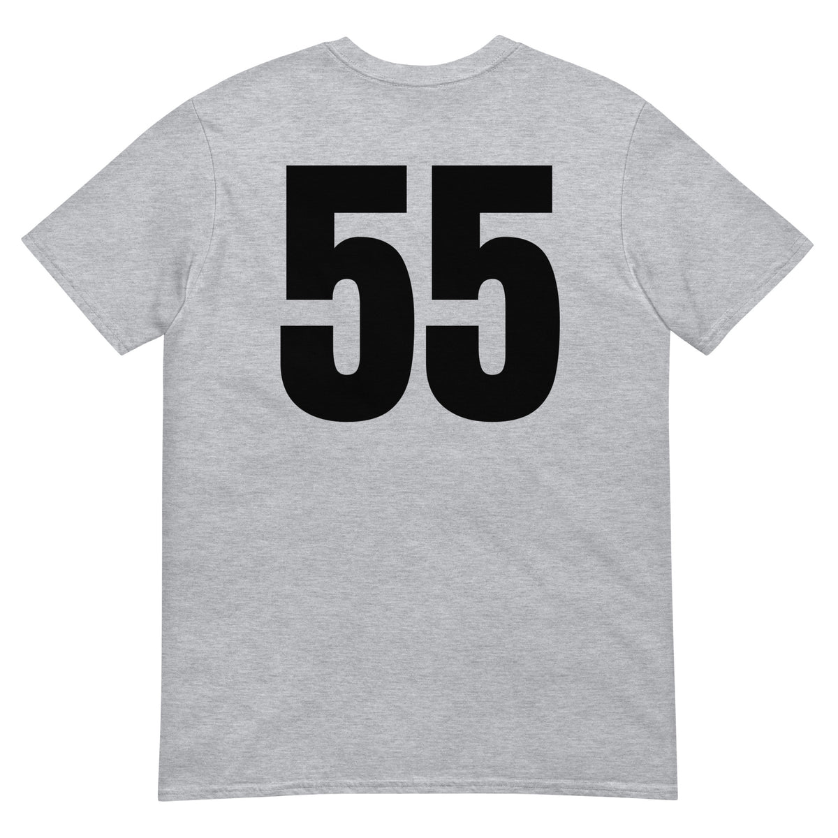 Numero 55 selässä t-paita