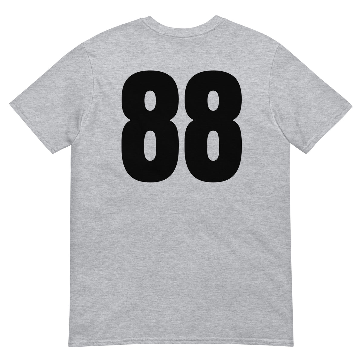 Numero 88 selässä t-paita