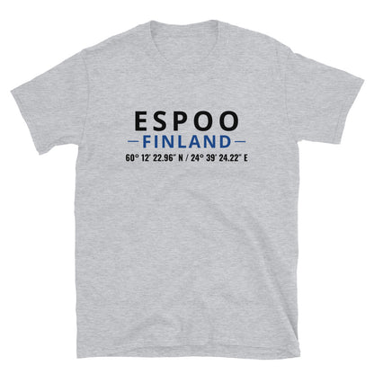 Espoo - Koordinaatit t-paita