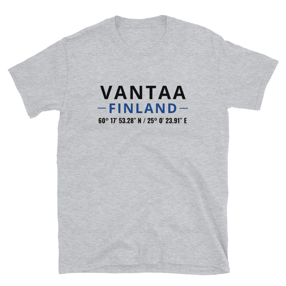 Vantaa - Koordinaatit t-paita