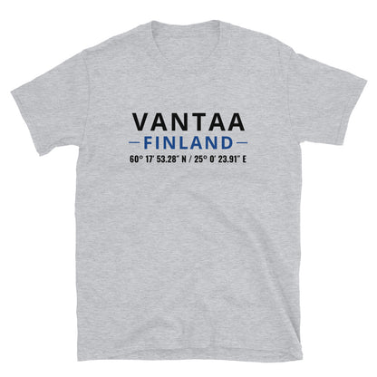 Vantaa - Koordinaatit t-paita