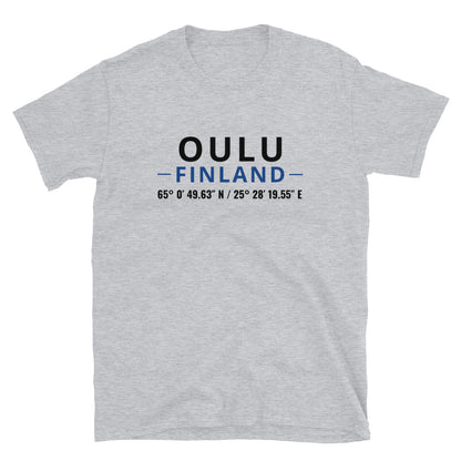 Oulu - Koordinaatit t-paita