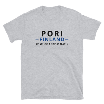 Pori - Koordinaatit t-paita