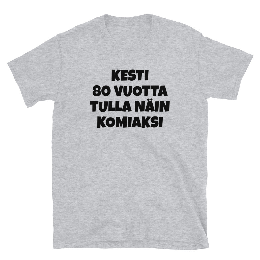 Kesti 80 vuotta t-paita