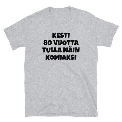 Kesti 80 vuotta t-paita