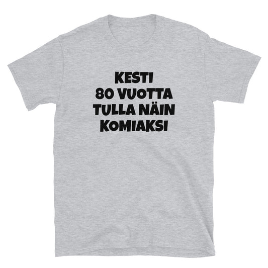Kesti 80 vuotta t-paita