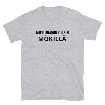 Mieluummin olisin mökillä t-paita